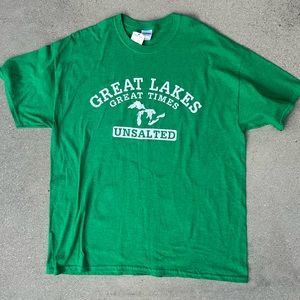 Great Lakes, Great Times, Unsalted Tshirt Size XL